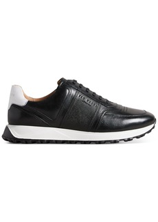 Ted Baker Men's Frayne Leather and Suede Retro-Style Sneaker - Black