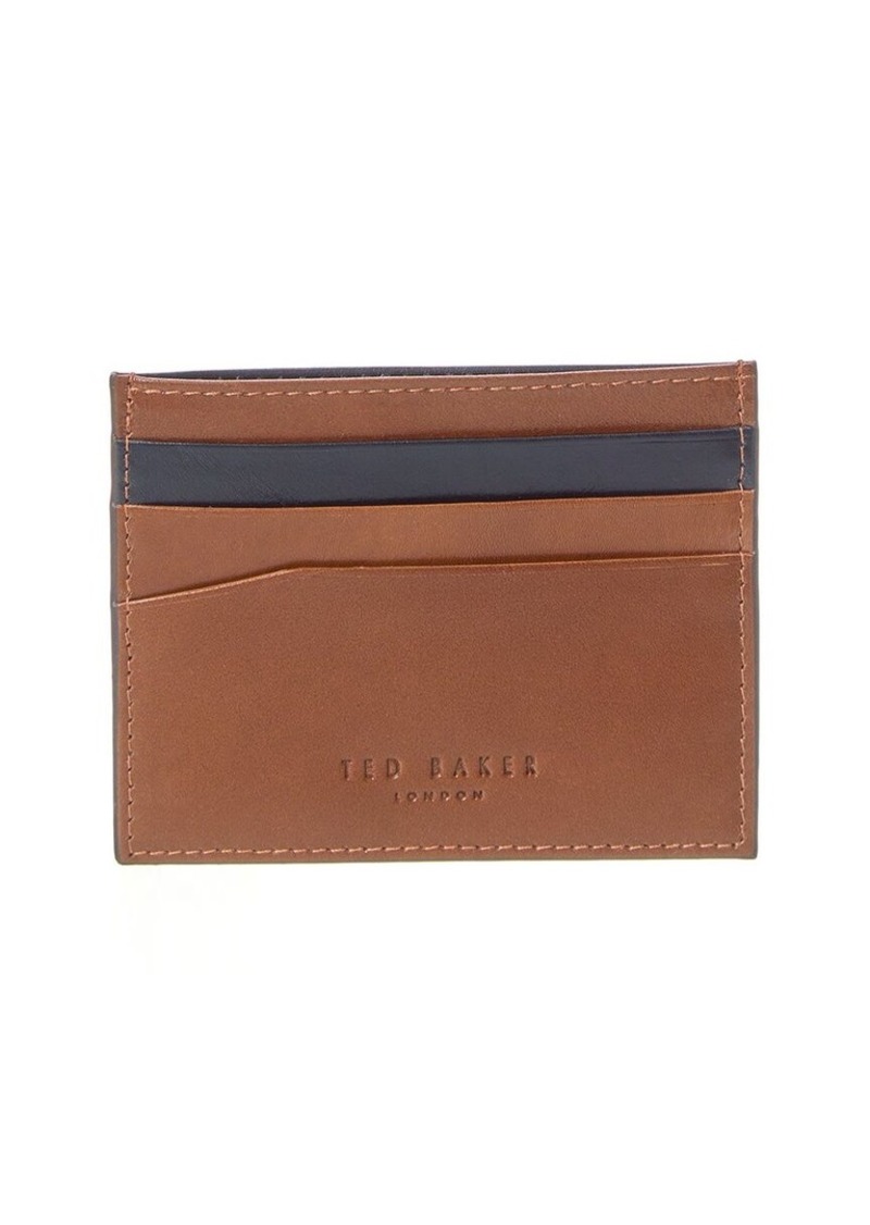 Ted Baker Nancard Contrast Edge Paint Leather Card Holder