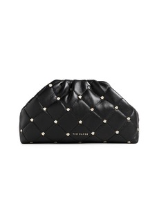 Ted Baker Pandora Quilted Studded Clutch