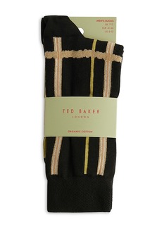Ted Baker Sokkate Check Pattern Socks