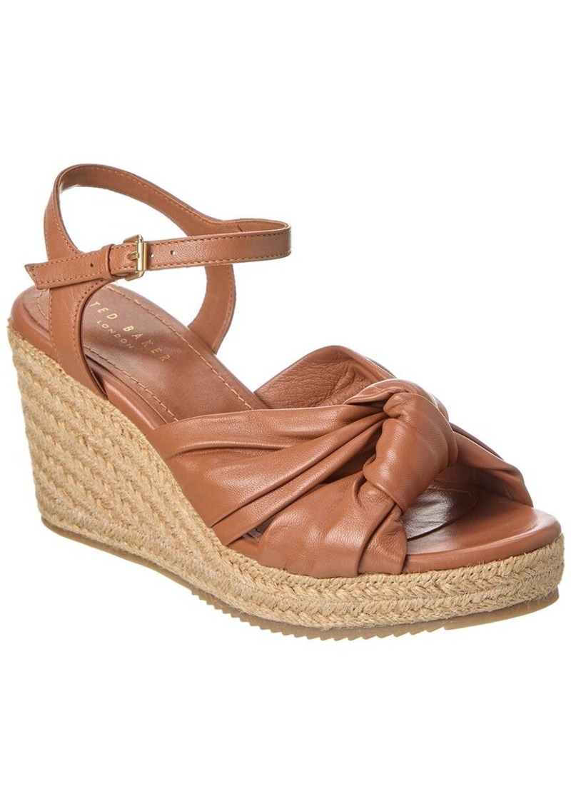 Ted Baker Taymin Leather Wedge Sandal