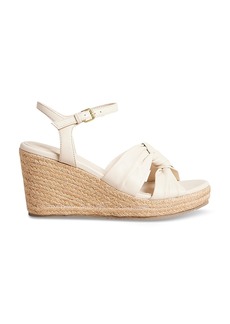 Ted Baker Women's Carda Knotted Strap Espadrille Wedge Heel Sandals