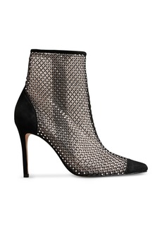 Ted Baker Women's Junapah Crystal Embellished Mesh Stiletto Boots