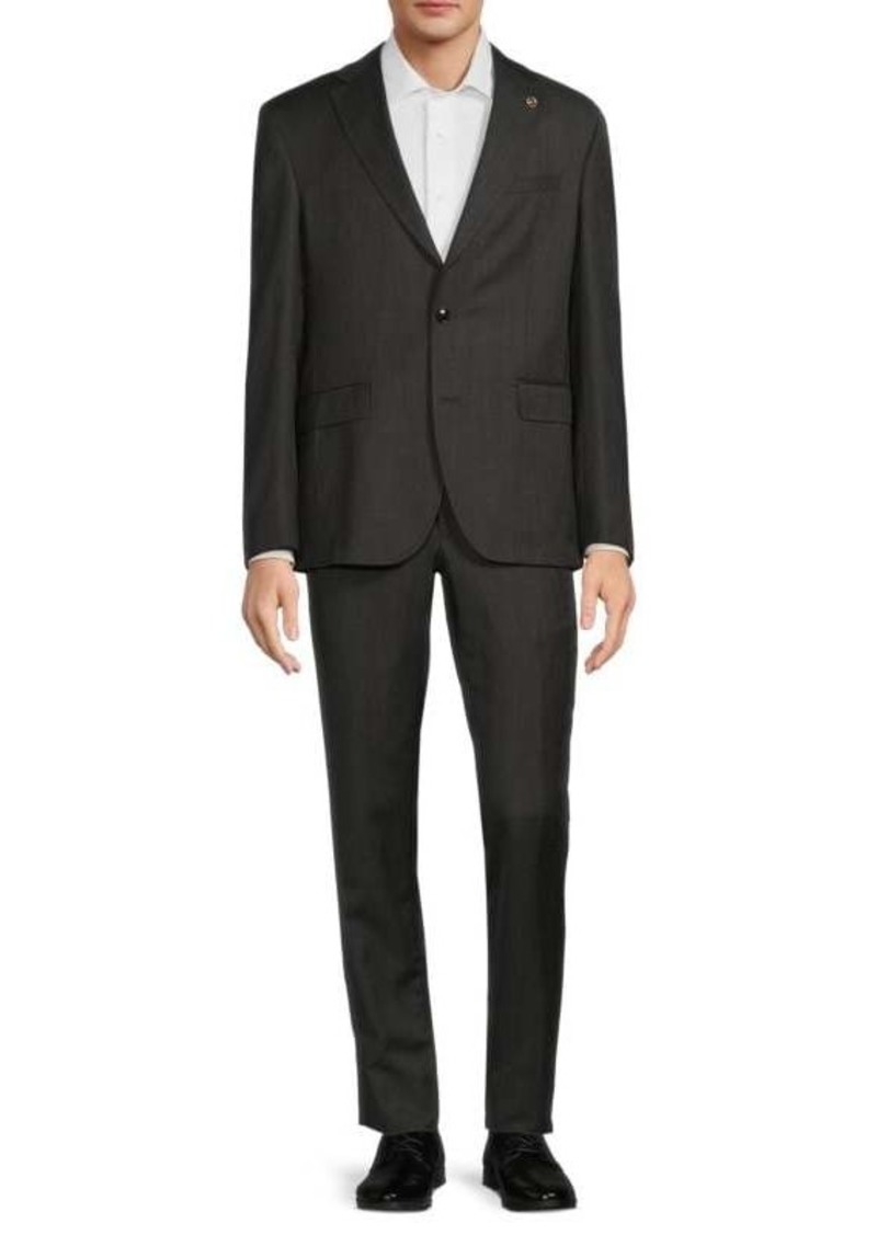 Ted Baker Textured Wool Suit