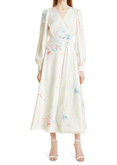 Women's Ted Baker London Floral Long Sleeve Maxi Dress