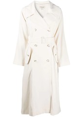 Temperley double-breasted belted trench coat