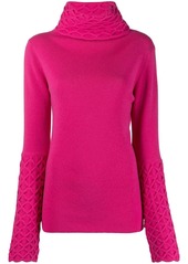 Temperley Honeycomb knitted jumper