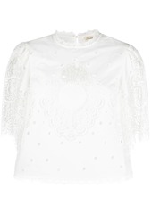 Temperley Judy lace insert top