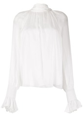 Temperley Quinette silk blouse