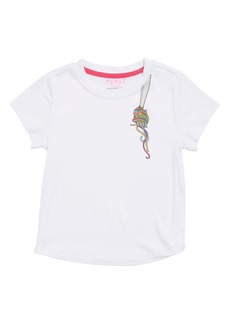 Terez Kids' Colorful Pasta Baby Tee in Pasta Party at Nordstrom Rack