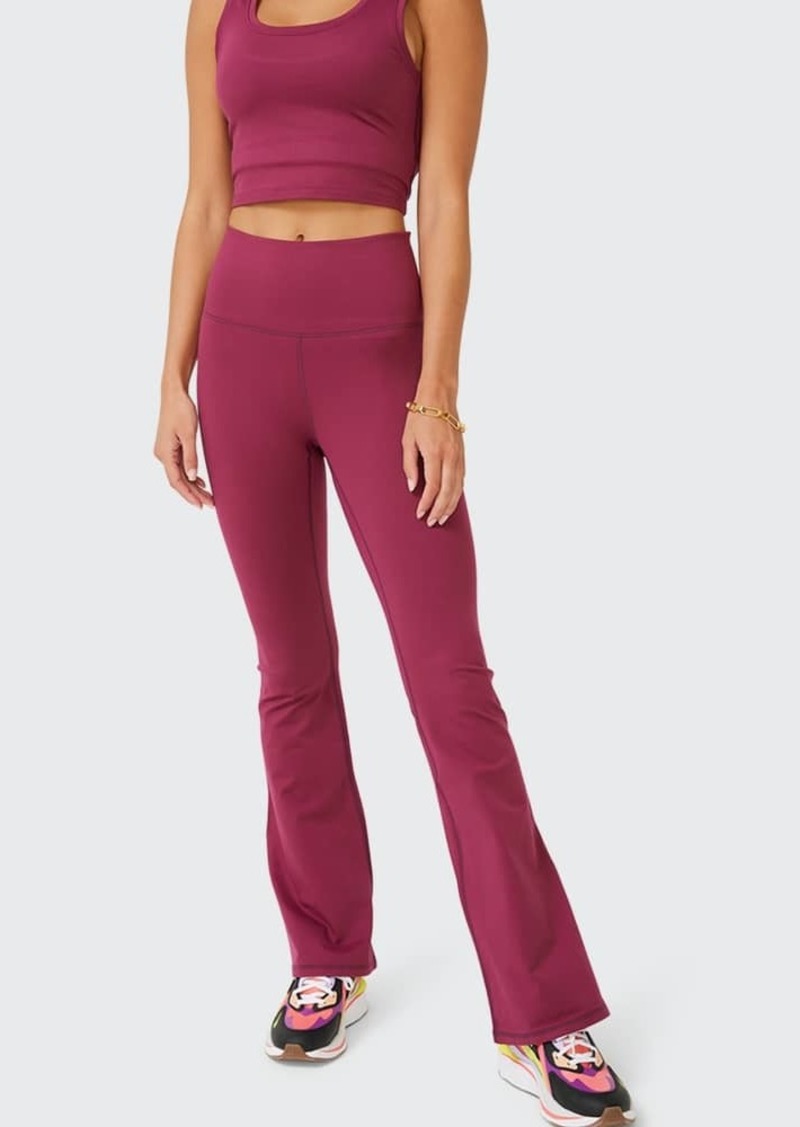 Terez TLC Flare High-Rise Leggings