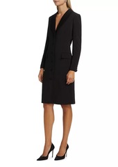 Teri Jon Tuxedo Cocktail Dress