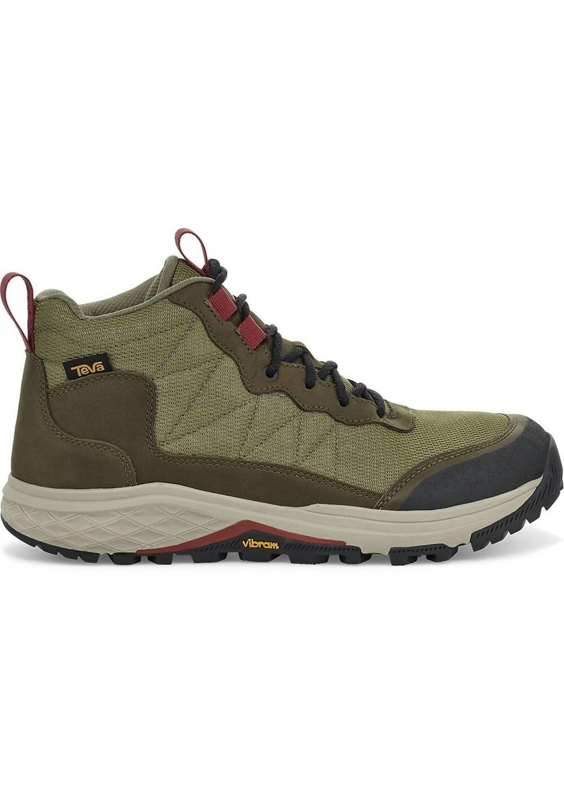 Teva Men's Ridgeview Mid Hiking Shoes In Dark Olive