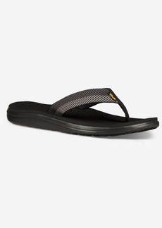 Teva Men's Voya Flip Sandal In Black/grey