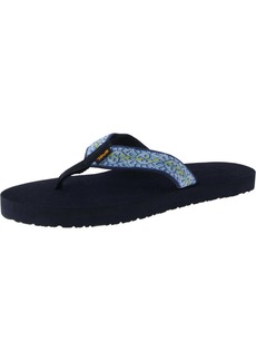 Teva Mush II Womens Textured Shoes Flip-Flops