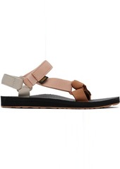 Teva Beige & Brown Original Universal Sandals