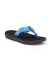 Teva Kids' Voya Flip Flop in Shifting Layers Blue Multi at Nordstrom Rack