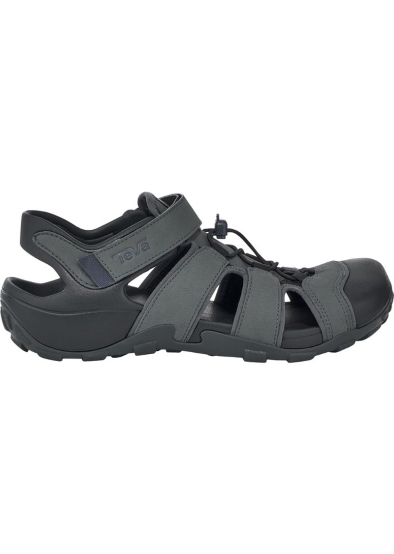 Teva Men's Flintwood Sandals, Size 12, Gray