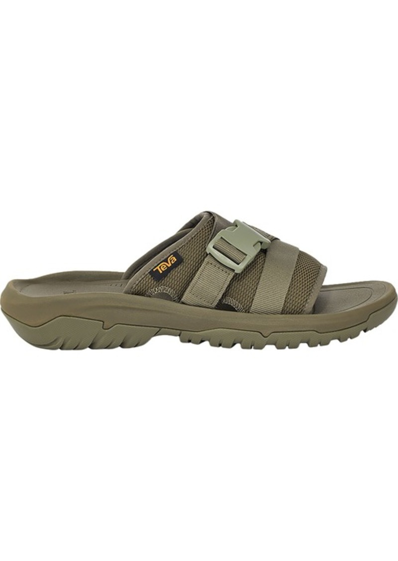 Teva Men's Hurricane Verge Slides, Size 4, Green