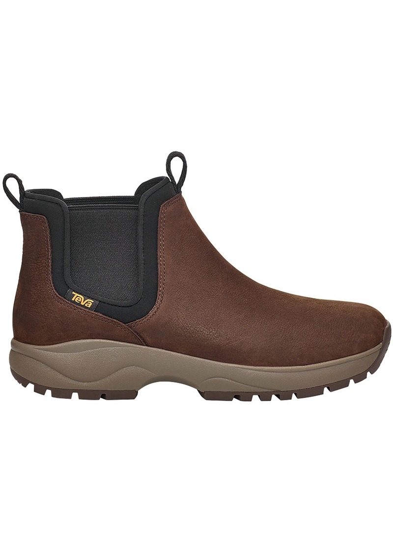 Teva Men's Tusayan Waterproof Chelsea Boots, Size 7, Brown | Father's Day Gift Idea