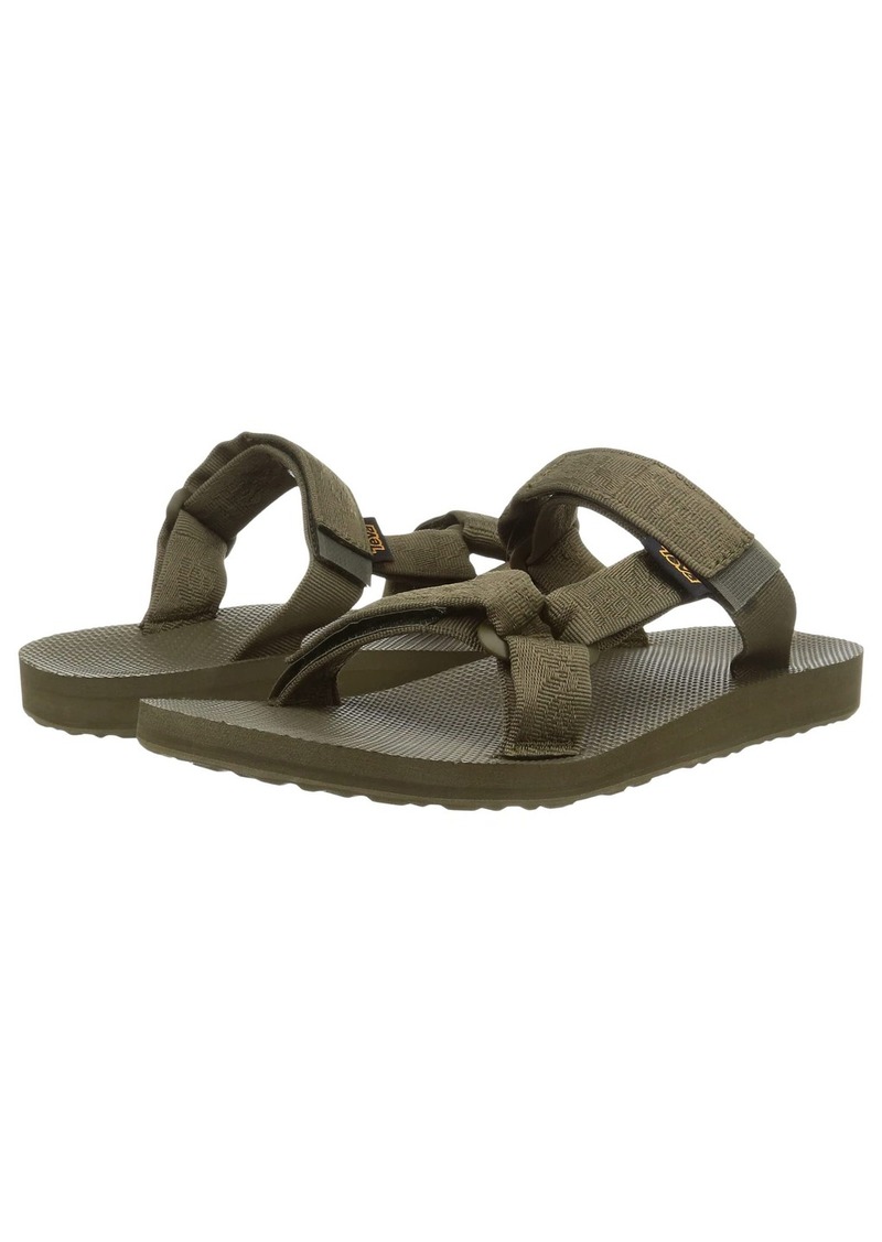 Teva Men's Universal Slide Sandal Textural Dark Olive