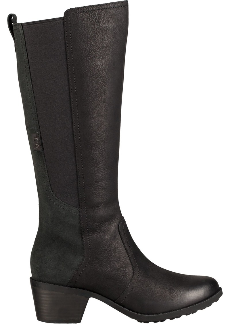 Teva Women's Anaya Tall Waterproof Boots, Size 6, Black