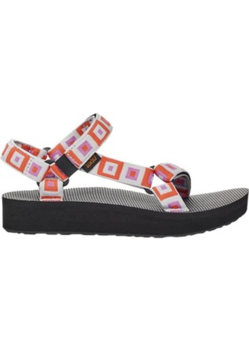 Teva Women's Midform Universal Sandals, Size 8, Retro Squares Explore