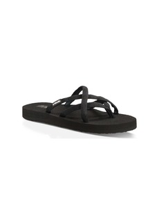 Teva Women's Olowahu Sandals - Mix B Black On Black