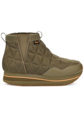 Teva Women's ReEmber Quilted Mid Platform Booties - Burnt Olive