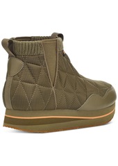 Teva Women's ReEmber Quilted Mid Platform Booties - Burnt Olive