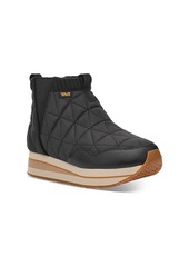 Teva Women's ReEmber Quilted Mid Platform Booties - Burnt Olive