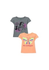 The Children's Place Animal Graphic Tee 2-Pack (Toddler/Little Kids/Big Kids)