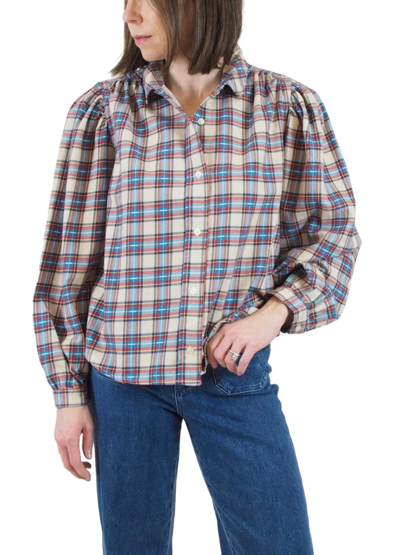 The Great Tableau Top In Market Plaid