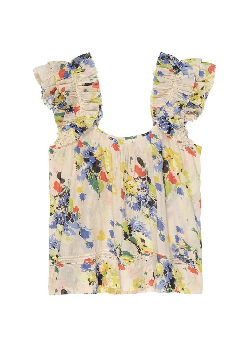 The Great Women's Dove Top In Bright Grove Floral