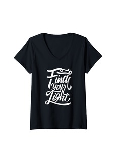 The Great Womens Find Your Light V-Neck T-Shirt