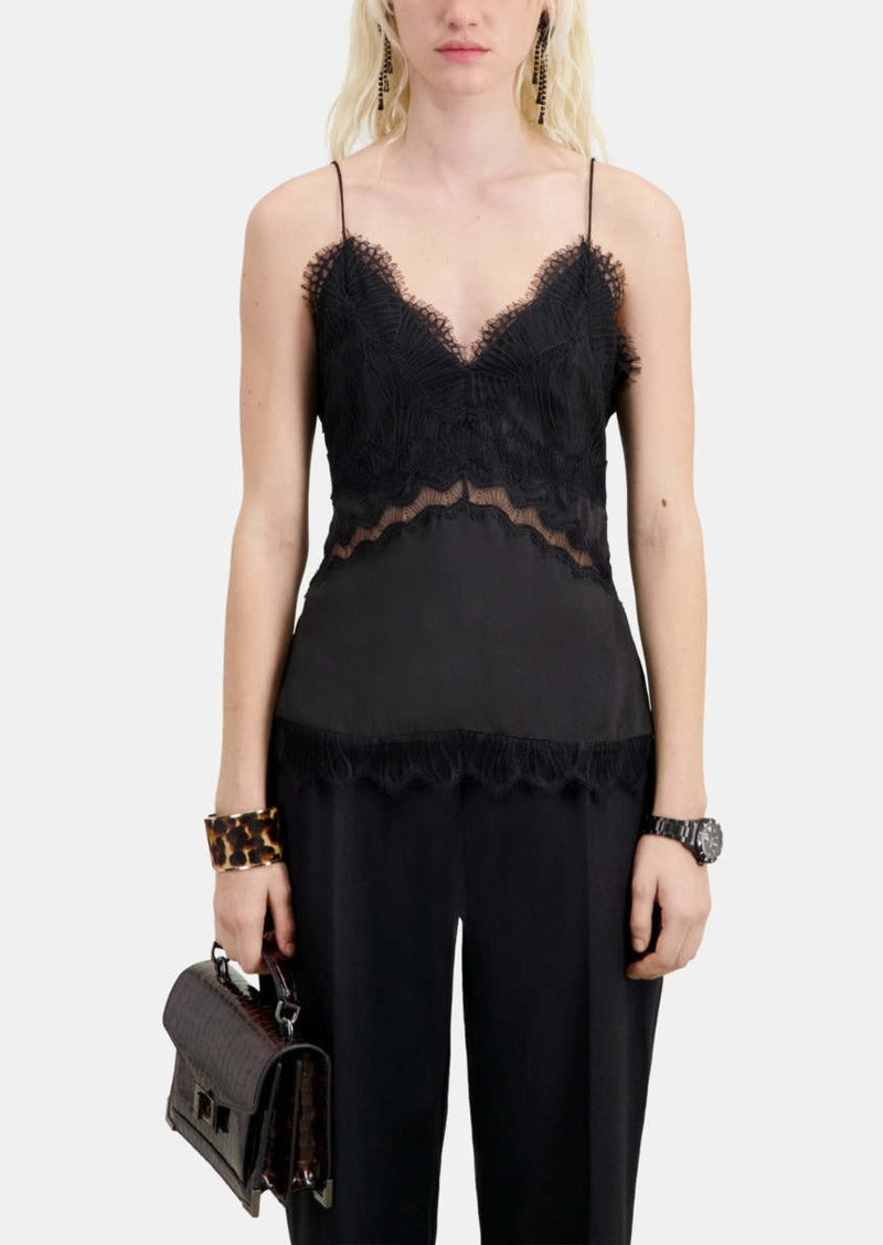 The Kooples Camisole With Lace Details