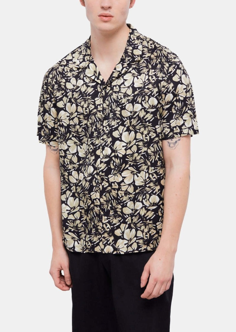 The Kooples Floral Hawaiian Collar Shirt