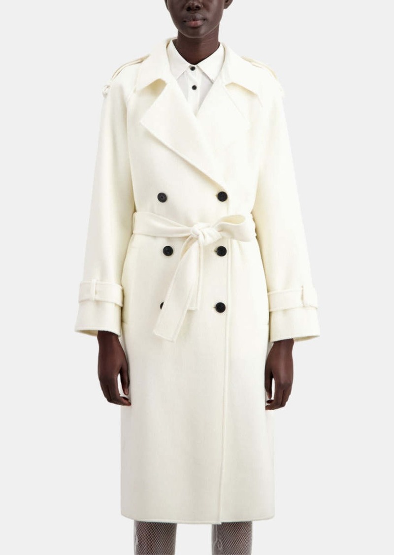 The Kooples Long Wool-blend Coat