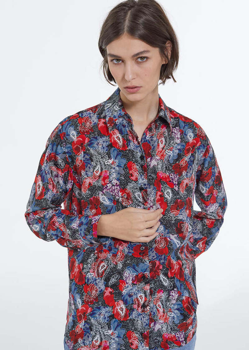 The Kooples Multicolored Printed Shirt