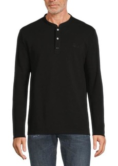 The Kooples Solid Henley Sweater