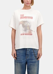 The Kooples T-shirt With Eagle Serigraphy