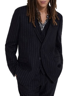 The Kooples Bi Jessi Stripe Tailored Fit Suit Jacket