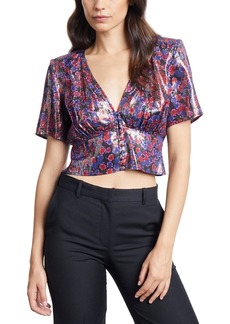 The Kooples Confetti Party Crop Top