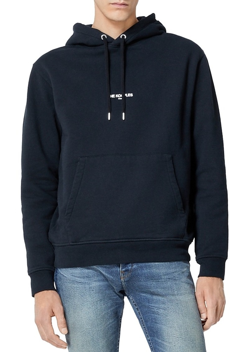 The Kooples Cotton Logo Hoodie