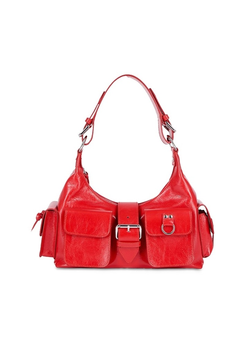 The Kooples Cracked Leather Amelia Bag