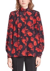 The Kooples Dots and Roses Blouse
