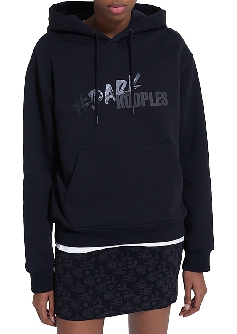 The Kooples Hashtag Graphic Hoodie