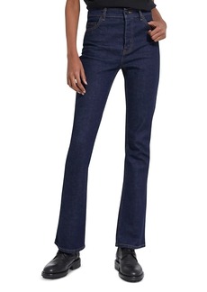 The Kooples High Rise Bootcut Jeans in Brut