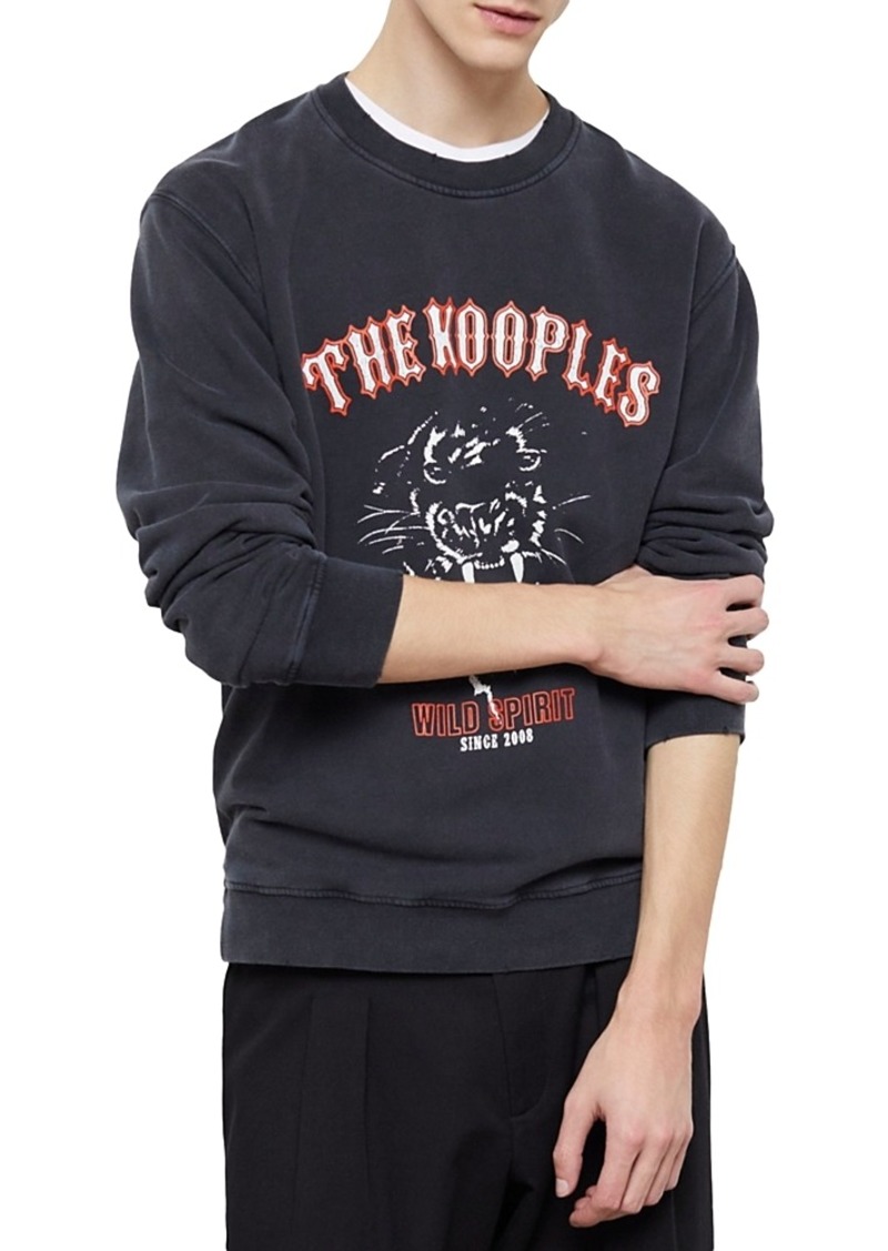 The Kooples Logo Graphic Sweatshirt