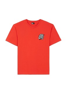 The Kooples Loose Fit Logo Graphic Tee